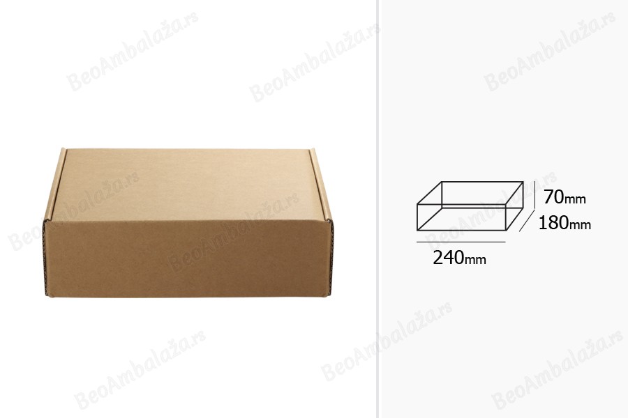 Kutija od kraft papira 240x180x70mm- 20 komada-dimenzije_slike