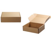 Kutija od kraft papira 240x180x70mm- 20 komada Kutija od kraft papira 240x180x70mm- 20 komada