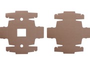 Kutija 130x120x60 mm od kraft papira sa prozorom- 20kom Kutija 130x120x60 mm od kraft papira sa prozorom- 20kom