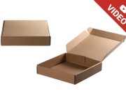 Kutija od kraft papira 250x250x50mm - 20 kom Kutija od kraft papira 250x250x50mm - 20 kom