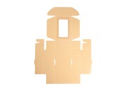Kutija od kraft papira 130x180x70mm sa prozorom - 20 kom Kutija od kraft papira 130x180x70mm sa prozorom - 20 kom
