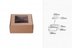 Kartonska kutija 180x180x70mm sa prozorom - 20 komada