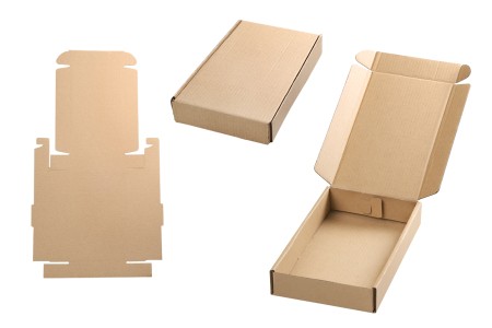 Kartonska kraft kutija 130x200x35mm - 20 kom-2