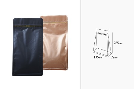 Aluminijumske DoyPack kesice sa zip zatvaranjem i mogućnošću termo zatvaranja 135x72x265mm - 50 komada-grupa_slika