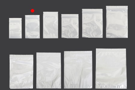Plastična zip kesica 80x130mm sa belom zadnjom i providnom prednjom stranom - 100 kom-grupa_slika