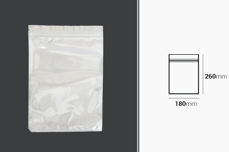 Plastična zip kesica 180x260mm sa belom zadnjom i providnom prednjom stranom - 100 kom-dimenzije_slike