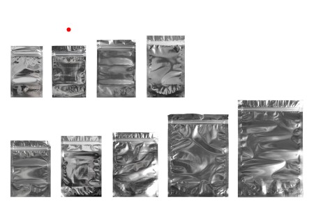 Aluminijumske DoyPack kesice 90x30x140mm sa zipom, transparentnom prednjom stranom, ovalnim dnom i sa mogućnošću termo zatvaranja – 100kom-grupa_slika