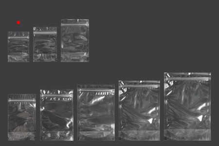 Providne DoyPack kesice sa zip zatvaranjem, ovalnim dnom i sa mogućnošću termo zatvaranja 90x30x130mm - 100 kom-grupa_slika