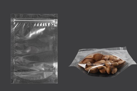 Providne DoyPack kesice sa zip zatvaranjem, ovalnim dnom i sa mogućnošću termo zatvaranja 160x40x240mm - 100 kom-slika_proizvoda