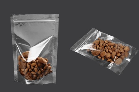 Providne DoyPack kesice sa zip zatvaranjem, ovalnim dnom i sa mogućnošću termo zatvaranja 160x40x240mm - 100 kom-grupa_slika