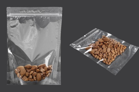 Providne DoyPack kesice sa zip zatvaranjem, ovalnim dnom i sa mogućnošću termo zatvaranja 200x50x295mm - 100 kom-grupa_slika