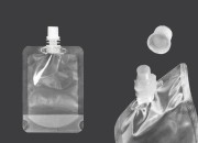 Providna DoyPack kesica za tečnost od 100ml sa belim zatvaračem – 50 kom
