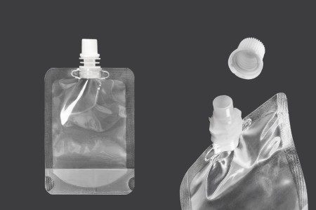 Providna DoyPack kesica za tečnost od 100ml sa belim zatvaračem – 50 kom-1