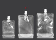 Providna DoyPack kesica za tečnost od 300ml sa belim zatvaračem – 50 kom Providna DoyPack kesica za tečnost od 300ml sa belim zatvaračem – 50 kom