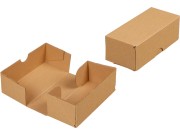 Kartonska kutija 17,5x8x5,5 cm od troslojnog kartona, samosklapajuća (br. 10) - 25 kom