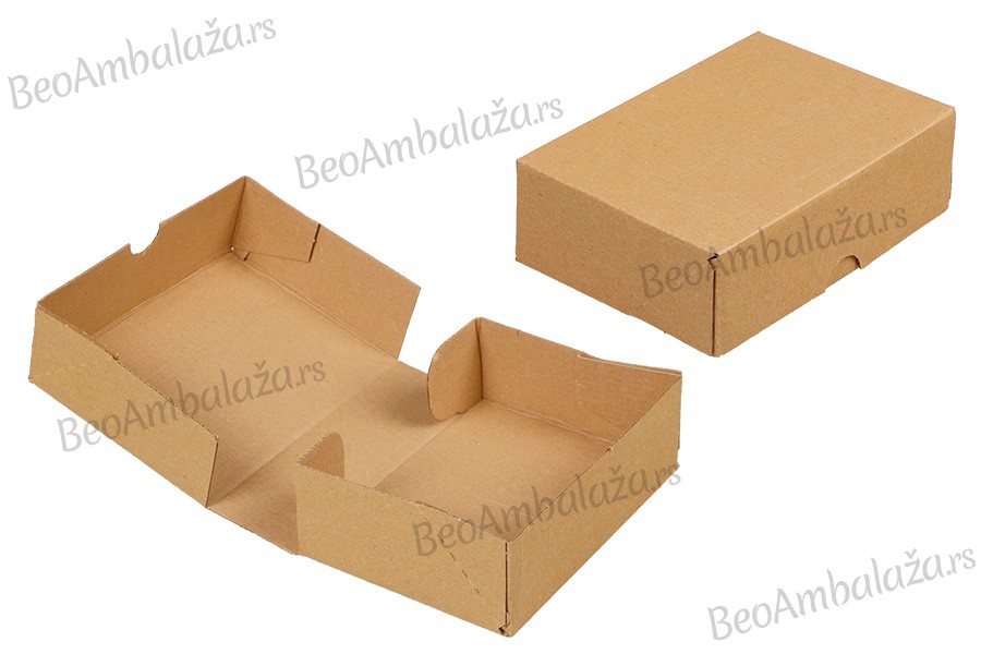 Kartonska kutija 17x12,5x5,5 cm od troslojnog kartona, samosklapajuća (br. 20) - 25 kom