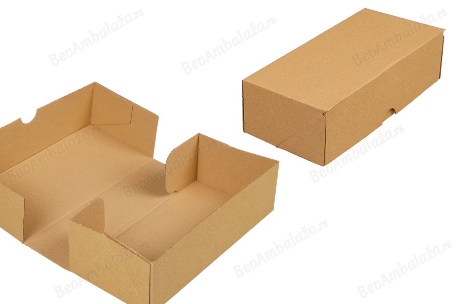 Kartonska kutija 260x125x75 mm troslojna sa automatskim sklapanjem (br. 50) - 25 kom.-slika_proizvoda