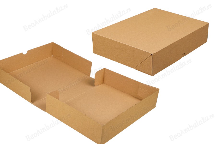 Kartonska kutija 380x290x85 mm troslojna sa automatskim sklapanjem (br. 99) - 25 kom.-slika_proizvoda