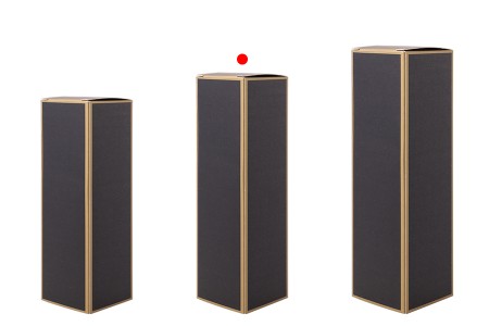 Kartonska kutija 38x38x136mm sa zlatnim ivicama, više boja - 20 kom-grupa_slika