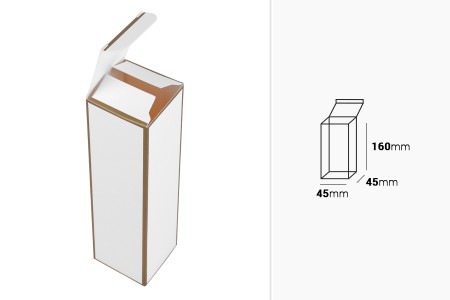 Kartonska kutija 45x45x160mm sa zlatnim ivicama, više boja - 20 kom-dimenzije_slike