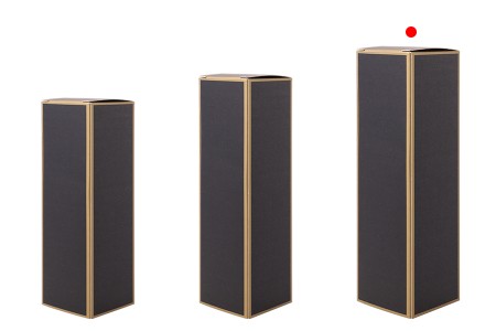 Kartonska kutija 45x45x160mm sa zlatnim ivicama, više boja - 20 kom-grupa_slika