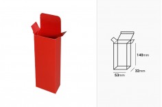 Crvena kartonska kutija 53x32x140mm
