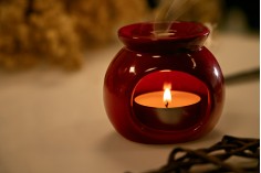 Keramički svećnjak - osveživač prostora u više boja