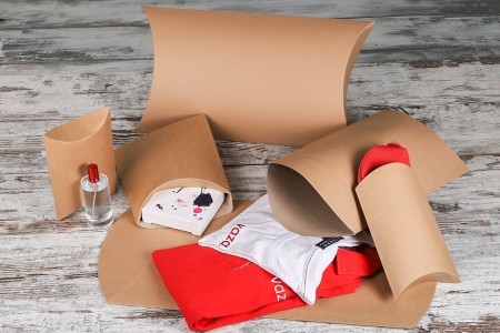 Papirna kraft jastuk - kutija 200x150x50mm - 20 kom-grupa_slika