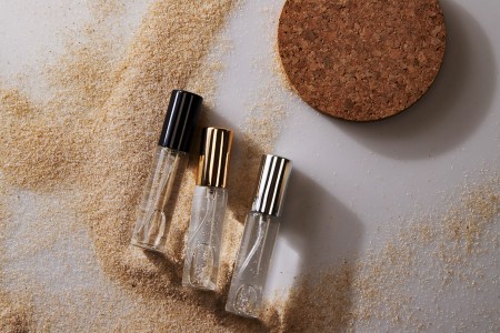 Staklena bočica 10mL za parfem sa sprejom i aluminijumskim poklopcem - 6 kom-grupa_slika