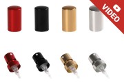 Aluminijumski sprej sa poklopcem za parfemske bočice sa sigurnosnim Crimp zatvaranjem 15 mm