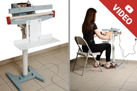 Podna (horizontalna) mašina za termičko zatvaranje sa papučicom za DoyPack kesice - dužina lepljenja 47 cm, širina 1 cm-slika_proizvoda