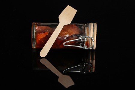 Drvene kašičice 95 mm u papirnoj ambalaži za jednokratnu upotrebu – pakovanje od 100 komada-grupa_slika