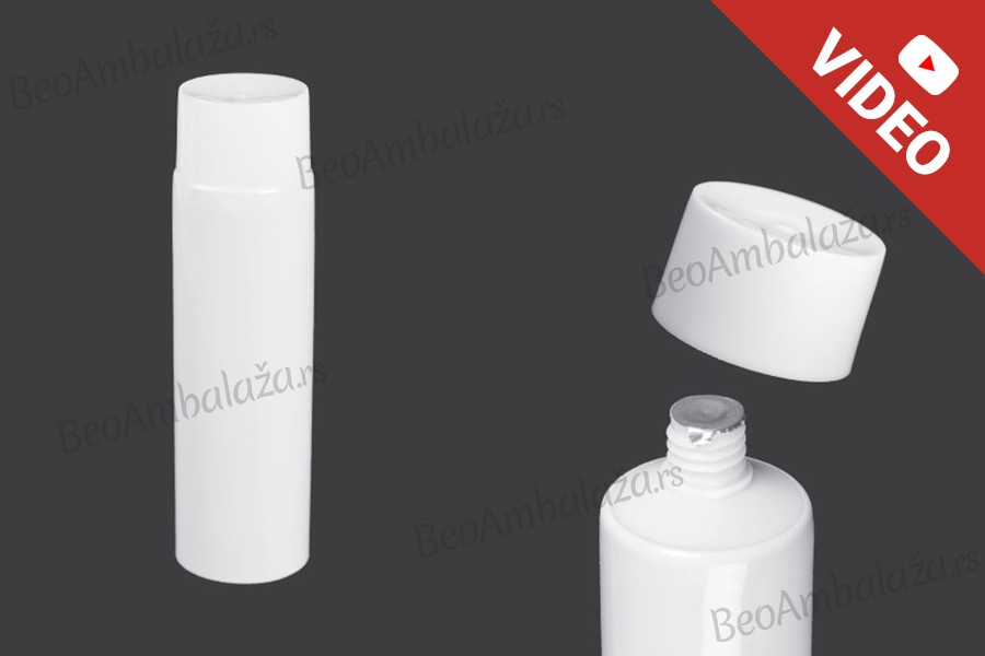 Plastična tuba 50 ml sa unutrašnjom aluminijumskom oblogom i navojnim zatvaračem – 12 komada