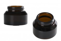 Staklena karamel teglica 50mL za kreme - bez zatvarača