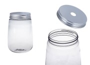 Providna plastična (PET) ambalaža 500 mL sa aluminijumskim zatvaračem (sa rupom za slamčicu) - 6 kom