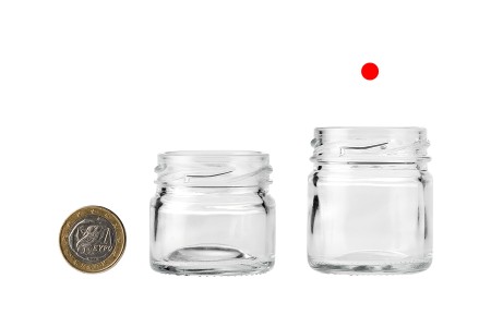 Staklena teglica 40mL - bez zatvarača-5
