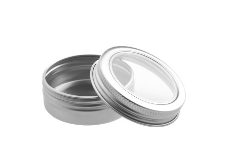 Aluminijumska kutijica 30mL sa prozorom na poklopcu - 12 kom-dimenzije_slike