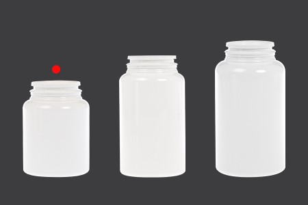 Plastična PET kutijica 100mL za lekove ili kapsule, bez zatvarača - 12 kom-grupa_slika