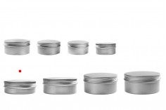 Aluminijumska kutijica 100mL sa unutrašnjom zaptivkom i zatvaračem u više boja - 12 kom