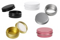 Aluminijumska kutijica 30mL sa unutrašnjom zaptivkom i zatvaračem u više boja - 12 kom