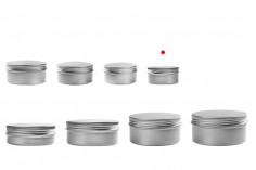 Aluminijumska kutijica 5mL sa unutrašnjom zaptivkom i zatvaračem u više boja - 12 kom
