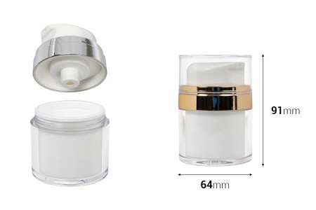 Airless plastična teglica 50mL sa zatvaračem-dimenzije_slike