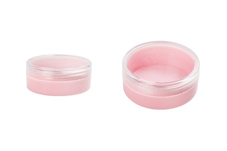 Akrilna roze kutijica 20mL, sa providnim zatvaračem - 12 kom-slika_proizvoda