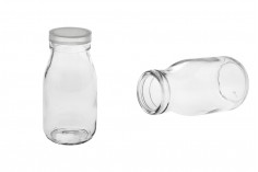 Staklena flašica 200mL sa plastičnim zatvaračem