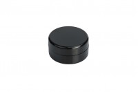 Plastična kutija za kreme 5 ml u crnoj boji pakovanje od 12 komada                             Šifra 89-2 Zapremina 5 ml