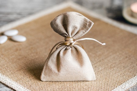 Platnena vrećica u bež boji 100x140mm - 50 kom-grupa_slika