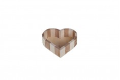 Drvene kutije u obliku srca - set od 3 komada različite veličine