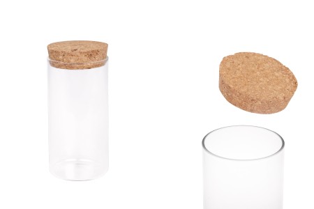 Tegla za sveću bez navoja sa plutanim čepom 250mL - 12 kom-1