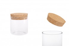Tegla za sveću 120mL, bez navoja sa plutanim čepom