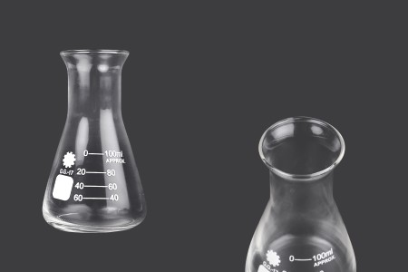Erlenmajer staklena posuda (Erlenmeyer) 100ml-slika_proizvoda